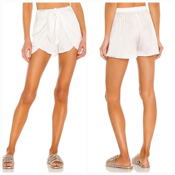 Lovers and Friends Alaric Short in White large - Picture 1 of 7